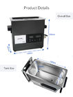 GT SONIC S6 Heated 6L Ultrasonic Cleaner 40kHz Mirror Stainless Steel Smart Touch Panel