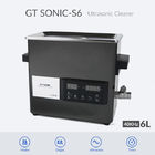 GT SONIC S6 Heated 6L Ultrasonic Cleaner 40kHz Mirror Stainless Steel Smart Touch Panel